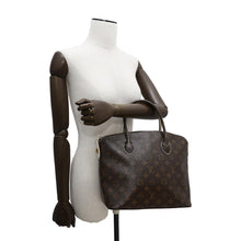 将图像加载到图库查看器中，LOUIS VUITTON Lock It BrownM40597 Monogram Shiny
