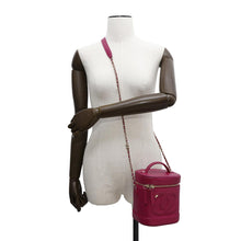 Load image into Gallery viewer, CHANEL CC Logo Vanity ChainShoulder Bag PurpleAS0323 Lambskin
