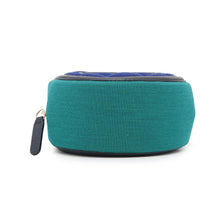 Load image into Gallery viewer, CHANEL CCFiligree Round ChainShoulder Bag Blue/GreenAP0365 Cotton
