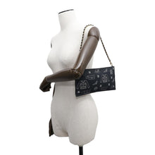 Load image into Gallery viewer, CHANEL Icon ChainPouch Navy Cotton
