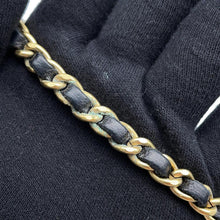 Load image into Gallery viewer, CHANEL Icon ChainPouch Navy Cotton
