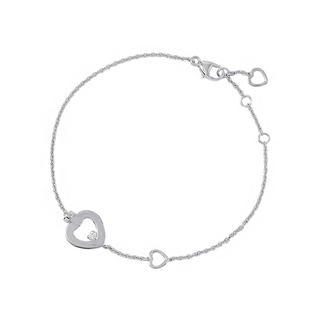 FRED Pretty Woman Bracelet Size XS6B1091 18K White Gold