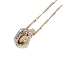 将图像加载到图库查看器中，CARTIER Trinity CushionNecklaceB7224955 K18YG K18PG K18WG
