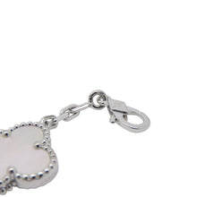将图像加载到图库查看器中，Van Cleef &amp; Arpels Vintage Alhambra long necklace 20 motifsVCARF48800 18K White Gold
