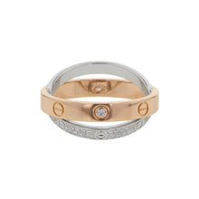 将图像加载到图库查看器中，CARTIER Bee Love Ring Size 52/#12B4094600 K18PG K18WG
