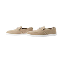 将图像加载到图库查看器中，HERMES Mocassins Jules Beige suede Size 36
