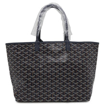 Load image into Gallery viewer, GOYARD Saint Louis Navy BlueSTLOUIPMLTY12CL12P PVC Coated Canvas Leather Size PM
