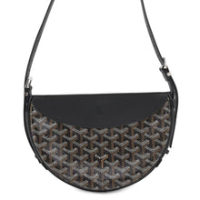 将图像加载到图库查看器中，GOYARD Hirondelle BlackHIRONDPMLTY01CL01P PVC Coated Canvas Leather
