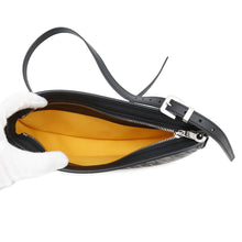 将图像加载到图库查看器中，GOYARD Hirondelle BlackHIRONDPMLTY01CL01P PVC Coated Canvas Leather
