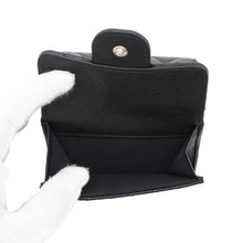 Load image into Gallery viewer, CHANEL Matelasse Classic Small Flap Wallet BlackAP0230 Caviar Leather
