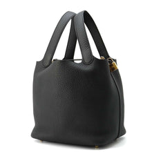 Load image into Gallery viewer, HERMES Picotin Lock Black Taurillon Clemence Size MM
