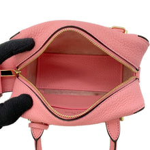 将图像加载到图库查看器中，Delvaux Cool box PinkAA0567AQY021XDO Taurillon Leather Size Nano
