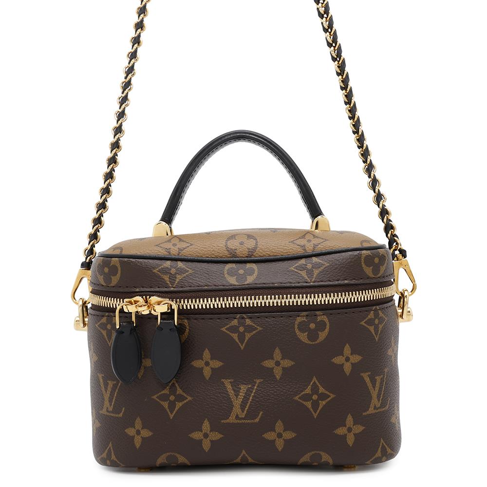 LOUIS VUITTON Vanity NV NoirM45165 Monogram Monogram Reverse Canvas Size PM