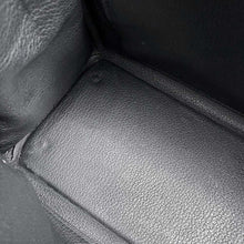 Load image into Gallery viewer, HERMES Kelly Retourne Black Togo Leather Size 28

