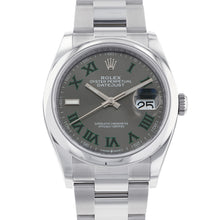 Load image into Gallery viewer, ROLEX Datejust 36 W36mm Stainless Steel Slate Dial126200
