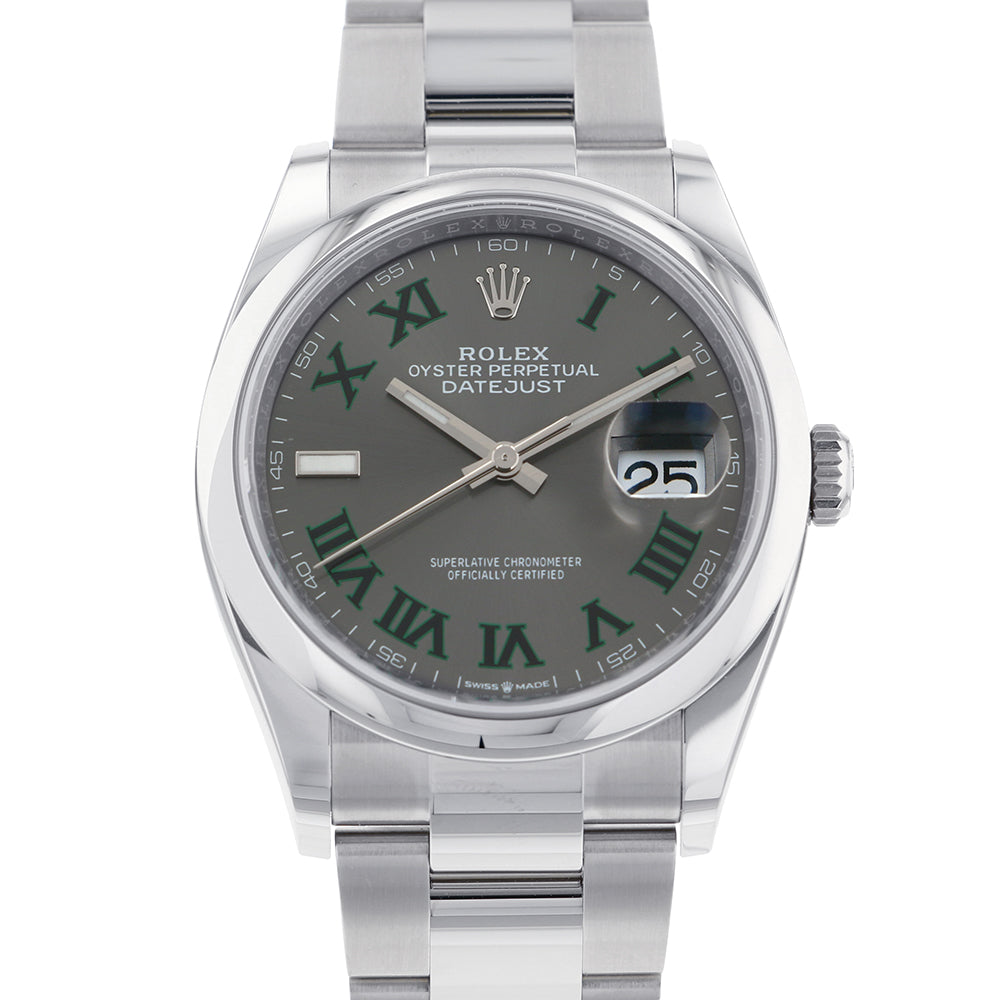 ROLEX Datejust 36 W36mm Stainless Steel Slate Dial126200