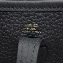 将图像加载到图库查看器中，HERMES Evelyne Amazon Long Black Taurillon Clemence Size TPM
