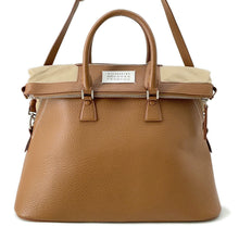 将图像加载到图库查看器中，Maison Margiela Margiela 5AC BrownSB1WG0001 Leather Size Large

