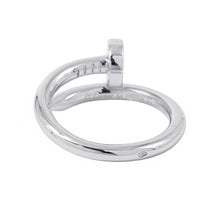 Load image into Gallery viewer, CARTIER Juste un Clou Ring Size 54/#14B4099254 18K White Gold
