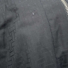 将图像加载到图库查看器中，HERMES Zip-up Dress Mosaique motif Size 40 Black Cotton100%
