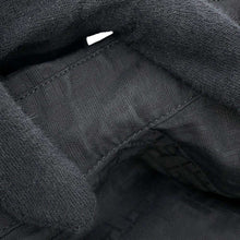 将图像加载到图库查看器中，HERMES Zip-up Dress Mosaique motif Size 40 Black Cotton100%
