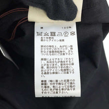 将图像加载到图库查看器中，HERMES Zip-up Dress Mosaique motif Size 40 Black Cotton100%
