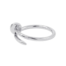 将图像加载到图库查看器中，CARTIER Justo Encre Ring SM Size 51/#11B4226051 18K White Gold
