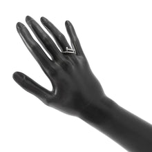 将图像加载到图库查看器中，CARTIER Justo Encre Ring SM Size 51/#11B4226051 18K White Gold

