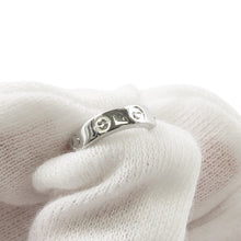 Load image into Gallery viewer, CARTIER Love Hoop Earrings Small Model Size SmallB8028900 18K White Gold
