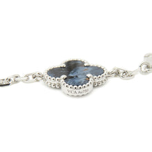 将图像加载到图库查看器中，Van Cleef &amp; Arpels Vintage Alhambra long necklace 20 motifsVCARP7S500 18K White Gold
