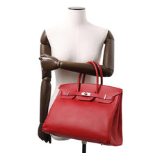 将图像加载到图库查看器中，HERMES Birkin Rouge Casaque Epsom Size 35
