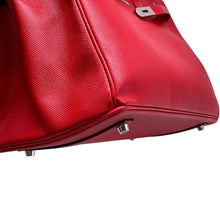 将图像加载到图库查看器中，HERMES Birkin Rouge Casaque Epsom Size 35
