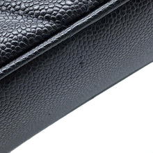 Load image into Gallery viewer, CHANEL Matelasse Turnlock Chain Tote Black Caviar Leather
