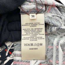 Load image into Gallery viewer, HERMES Disorder and Chaine T-shirt Size 38 Black Cotton100%

