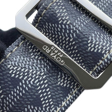 Load image into Gallery viewer, GOYARD Grand Bleu Gray PVC Coated Canvas Leather Size MM
