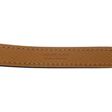 将图像加载到图库查看器中，HERMES Pop Ash Belt 15 Size 75 Etoupe Epsom
