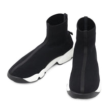 将图像加载到图库查看器中，Dior Technical Knit Socks Sneakers BlackKCK217TLK Nylon Size 38.5
