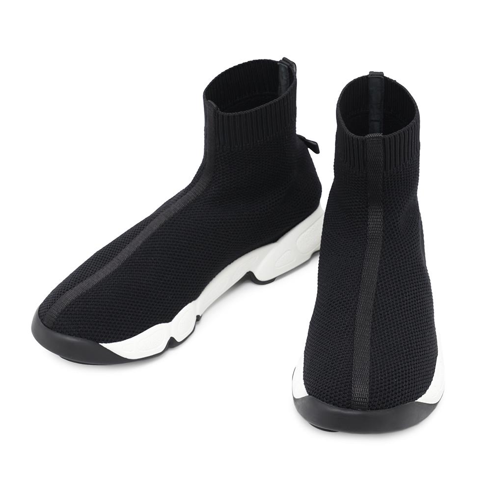 Dior Technical Knit Socks Sneakers BlackKCK217TLK Nylon Size 38.5