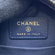 Load image into Gallery viewer, CHANEL CCFiligree Round ChainShoulder Navy/Red/WhiteAP0365 Tweed
