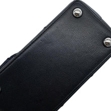 Load image into Gallery viewer, CHANEL Chocolate Bar Handbag Black Leather
