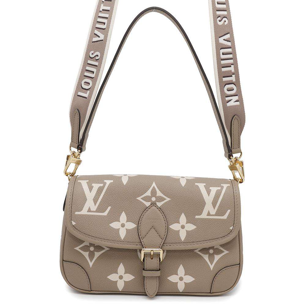 LOUIS VUITTON Dianu Tourterelle claimM46583 Monogram Empreinte Leather