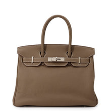 将图像加载到图库查看器中，HERMES Birkin Etoupe Togo Leather Size 30
