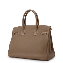 将图像加载到图库查看器中，HERMES Birkin Etoupe Togo Leather Size 30
