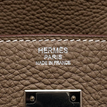 将图像加载到图库查看器中，HERMES Birkin Etoupe Togo Leather Size 30
