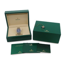 Load image into Gallery viewer, ROLEX Oyster Perpetual 36 W36mm Stainless Steel Bright Blue Dial126000
