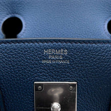 Load image into Gallery viewer, HERMES Birkin Blue de Prusse Togo Leather Size 30

