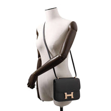 将图像加载到图库查看器中，HERMES Constance3 Miroir Black Epsom Size Mini
