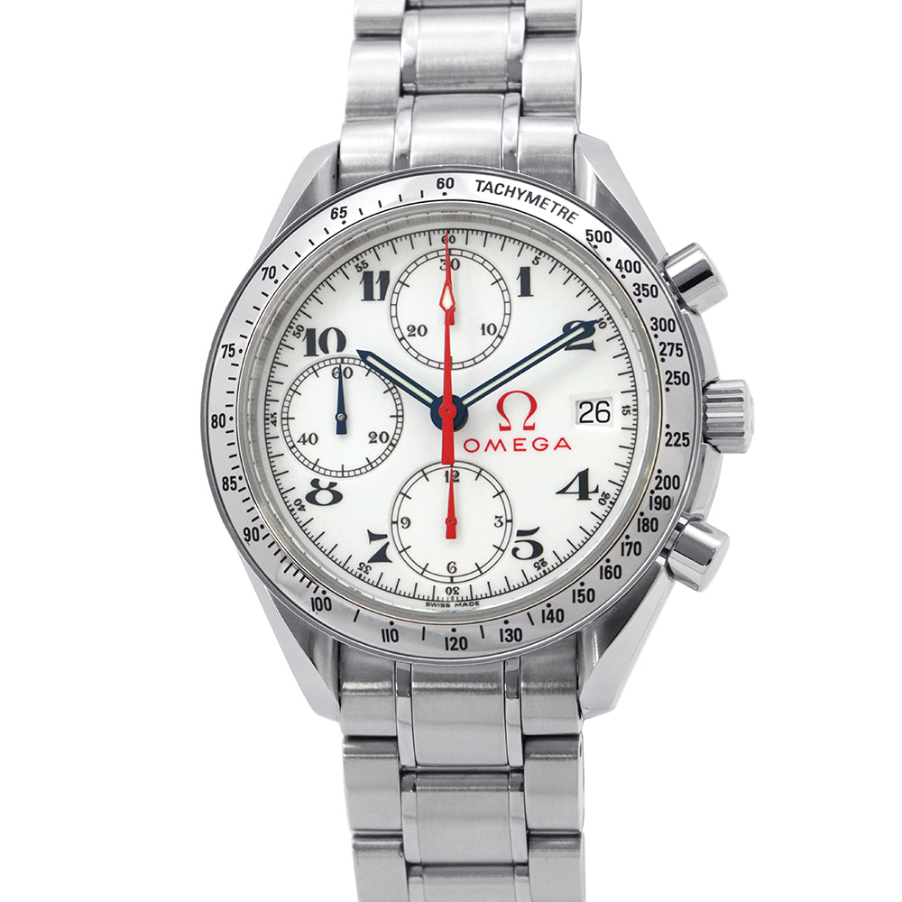 OMEGA Speedmaster Date W39mm Stainless Steel White Dial3515.20