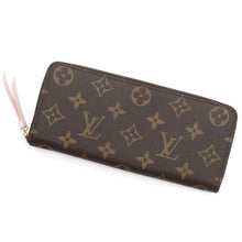 将图像加载到图库查看器中，LOUIS VUITTON Portefeuille Clemence Rose BallerineM61298 Monogram
