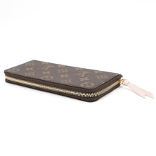 将图像加载到图库查看器中，LOUIS VUITTON Portefeuille Clemence Rose BallerineM61298 Monogram

